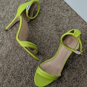 Neon heels